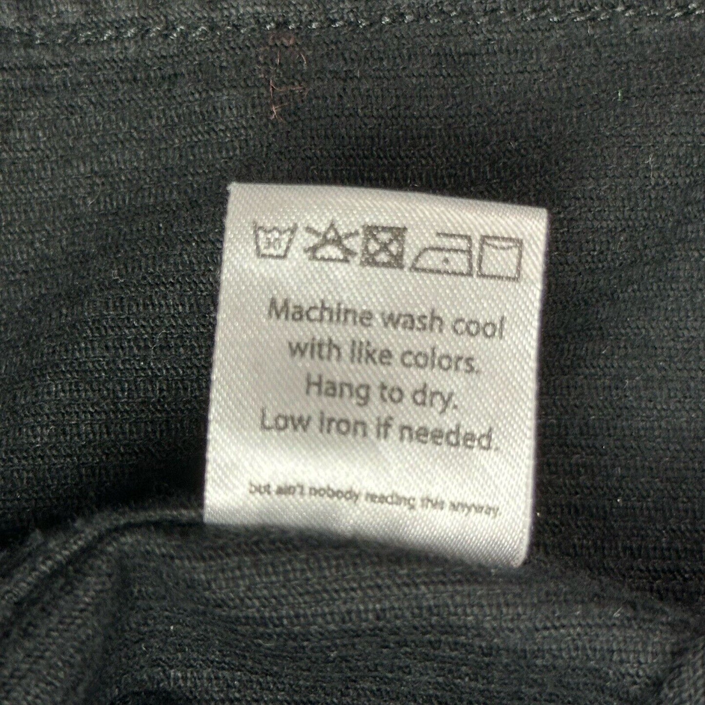 AW19 Corridor Corduroy Shirt Mens Medium Black Snap Button