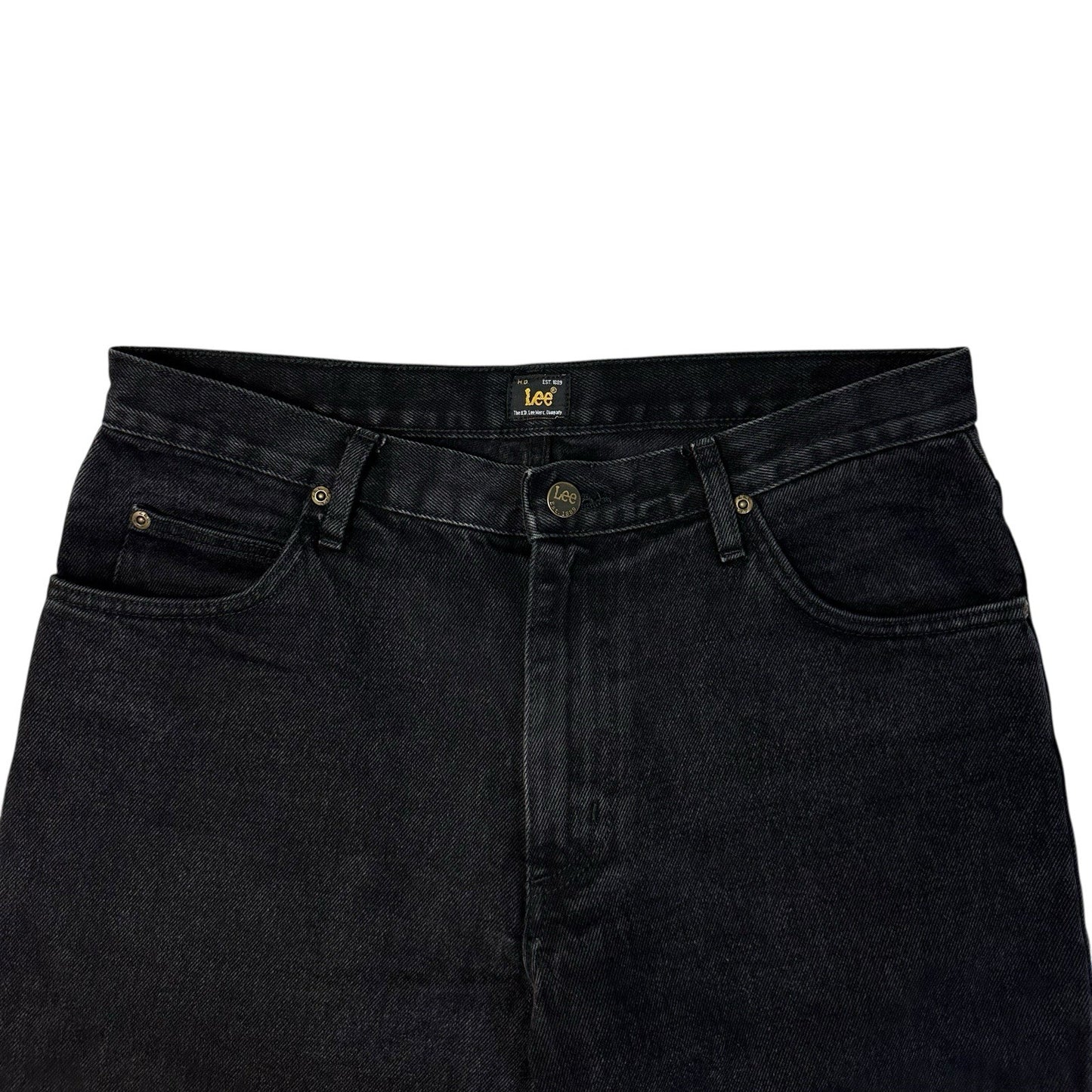 Vintage Lee Jeans Brooklyn Comfort 34w 32l Black