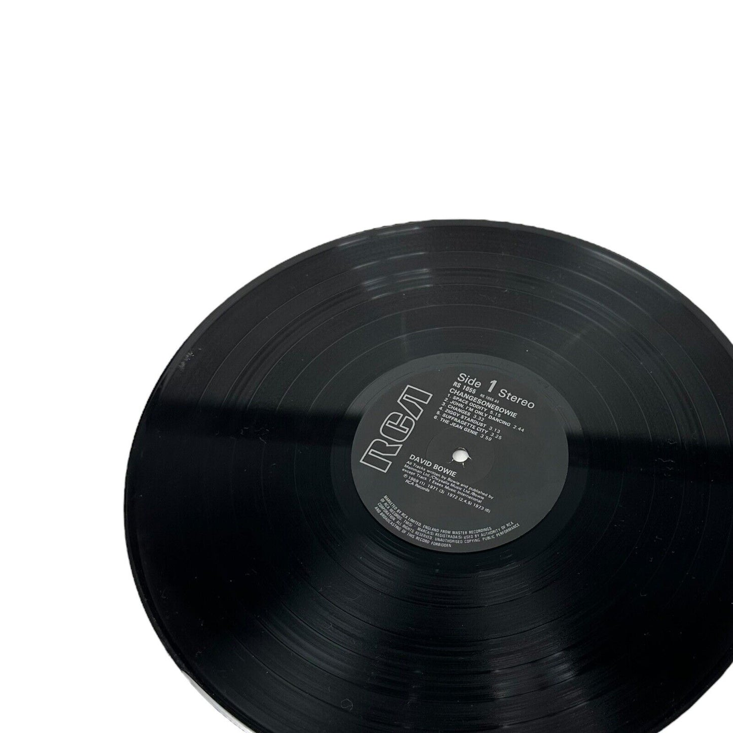 1982 David Bowie Changes Two Vinyl Made In England
