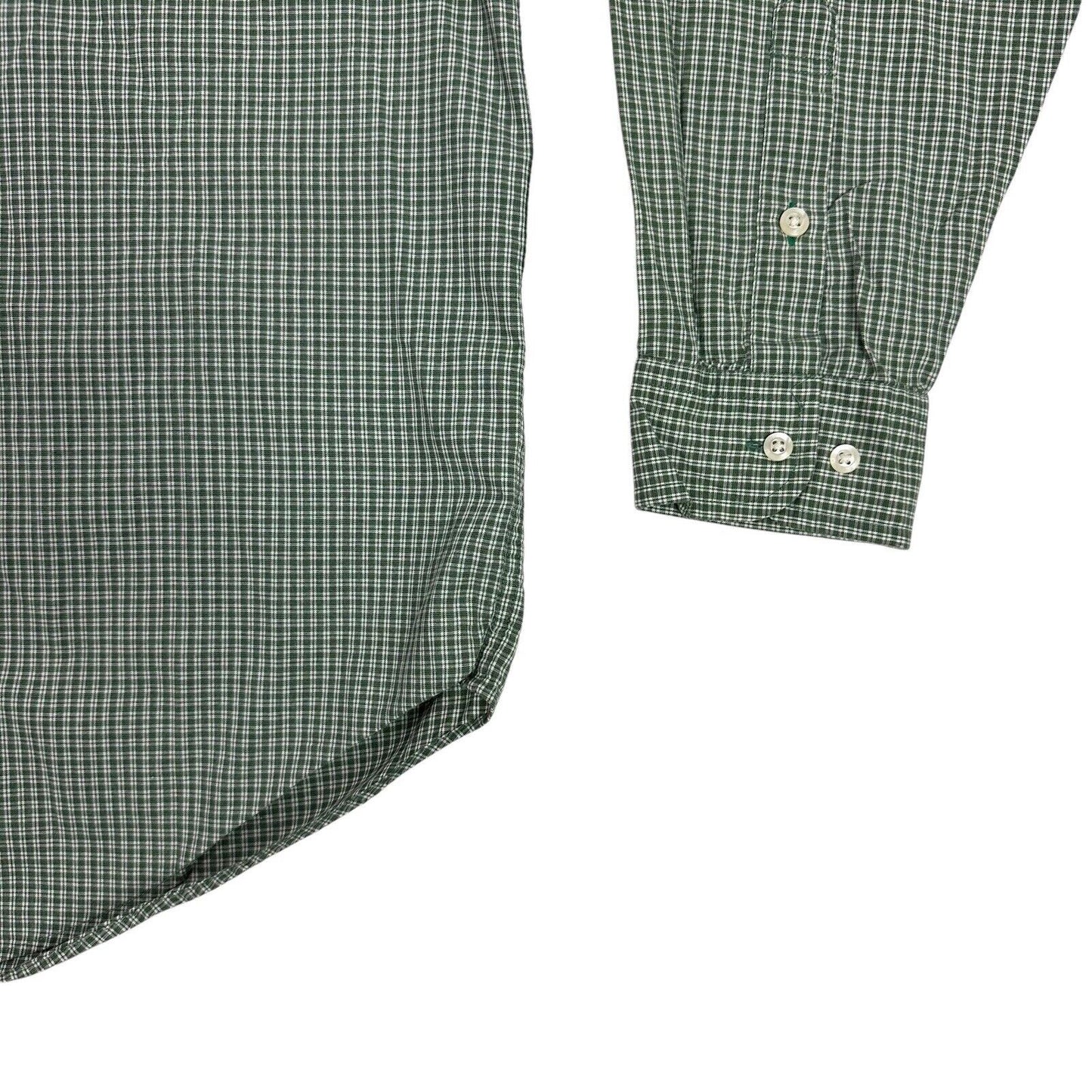 Vintage Tommy Hilfiger Check Shirt Medium Green