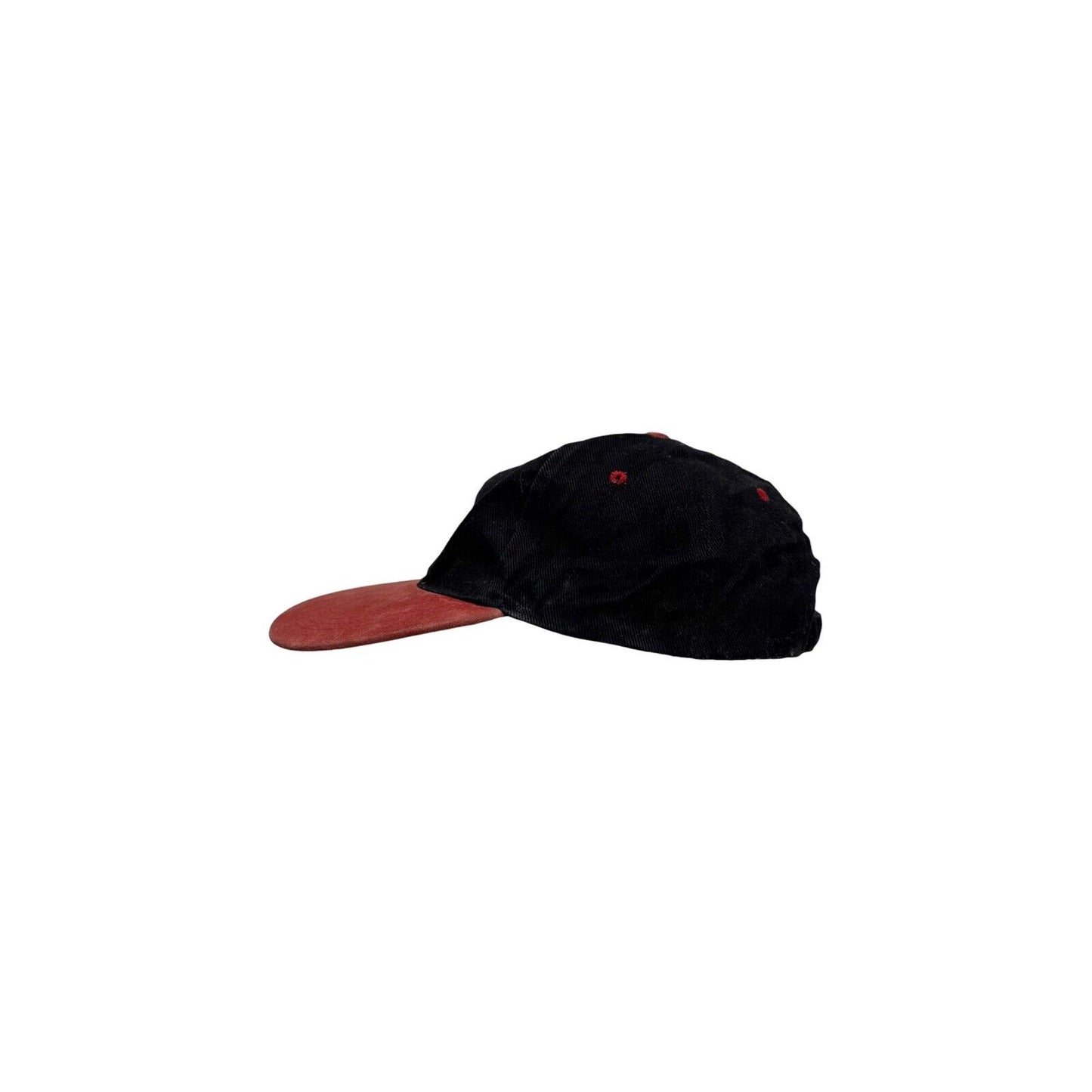Vintage Ford Masters Cap Embroidered 90’s Black And Red Cap Suede Adjustable
