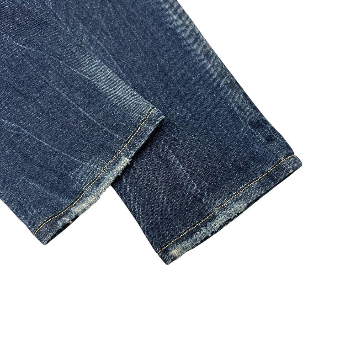 Dolce And Gabbana Jeans IT44 Men’s Blue Denim Made In Italy Slim Fit Distressed
