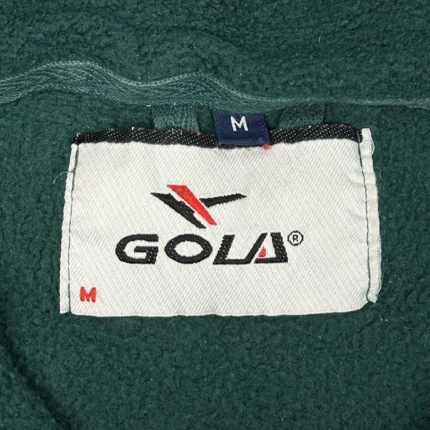 Vintage Gola Fleece Men's Medium Dark Green Embroidered 90’s Sportswear