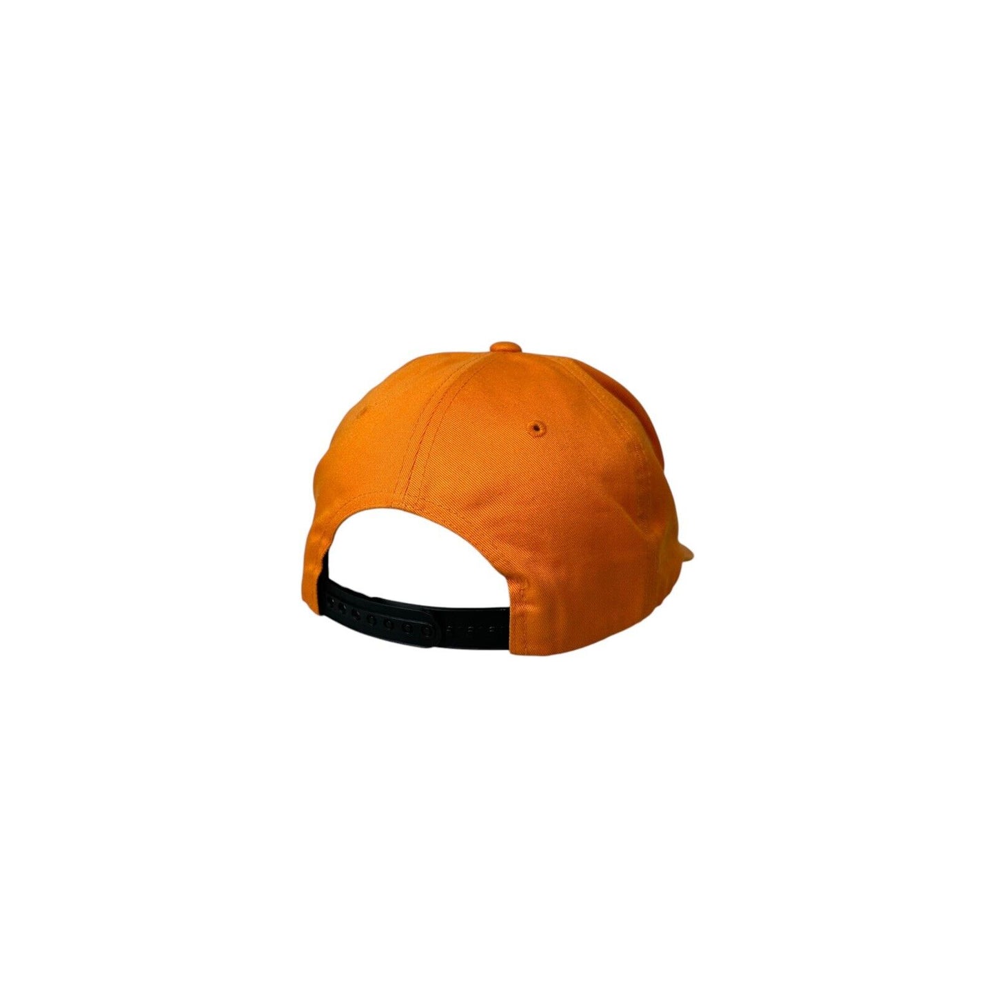 Pleasures Power Logo Hat Orange Snapback Embroidered Logo