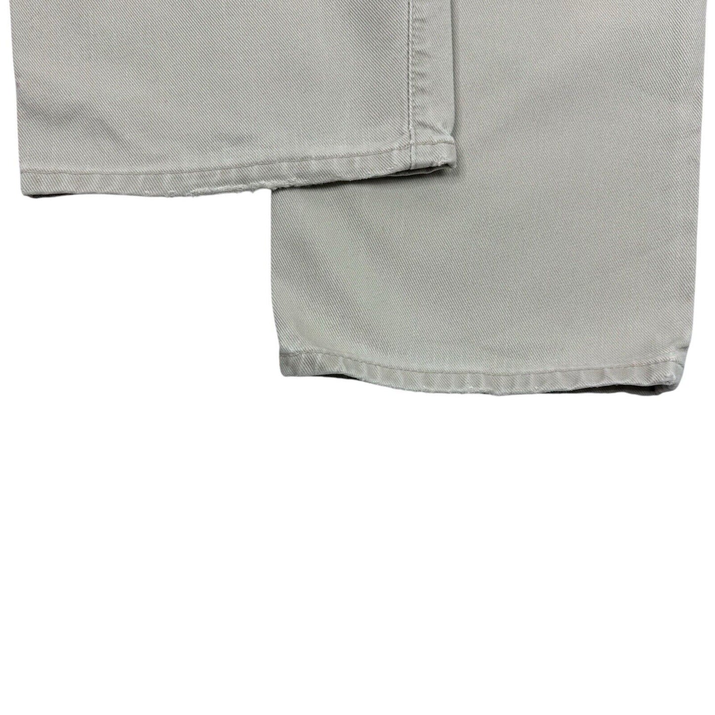 Vintage Levi’s 517 Straight Leg Jeans 36w 32l Light Beige Denim 90's