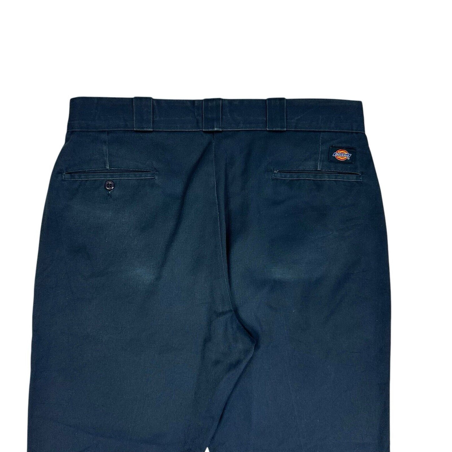 Vintage Dickies 874 Chino Trouser Mens 36w 29l Navy Blue