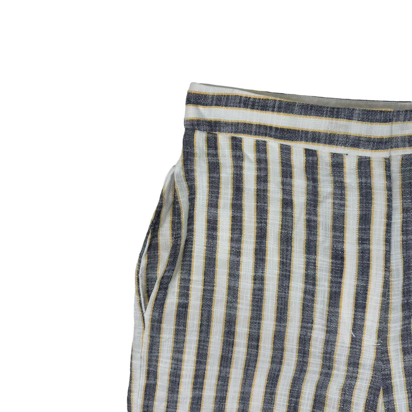 BCBGMAXAZRIA Womens Loose Fitting Trouser Stripe Print 30w 31l Multicoloured NWT