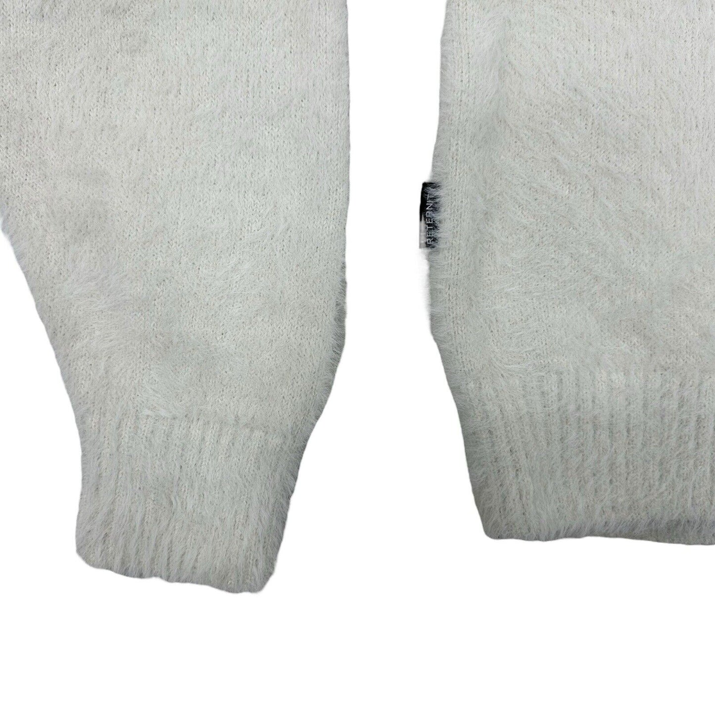 Reternity Furry Knit Sweater Cream Men’s Large