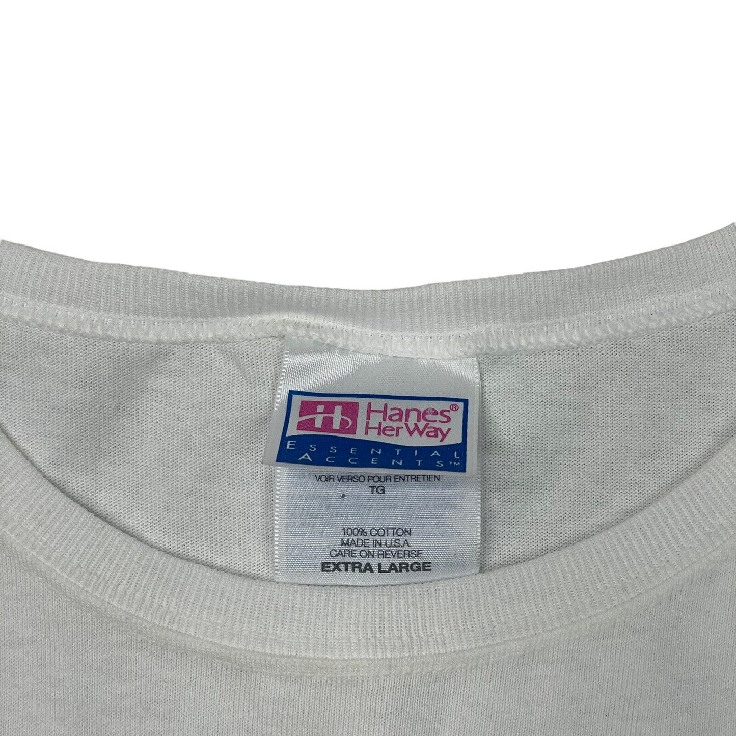 Vintage Pennsylvania Tourist T-Shirt Hanes Unisex XL White Made In USA