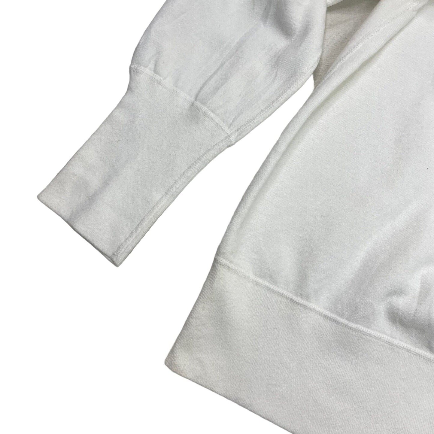Vintage Calvin Klein White Crew Neck Jumper Embroidered Mens Medium Made In USA