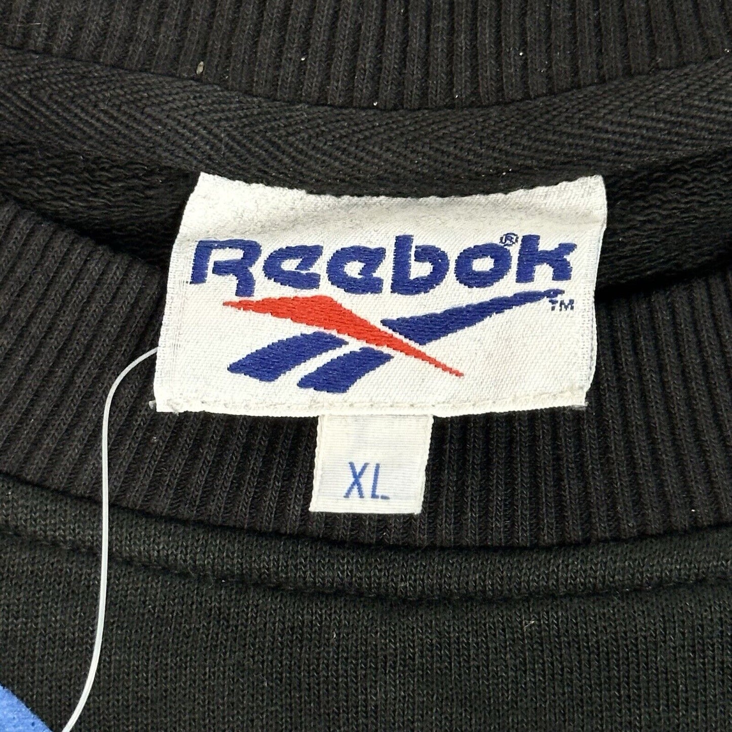 Deadstock Vintage Shaq Reebok Sweater Men’s XL Blue And Black 90s Basketball NBA