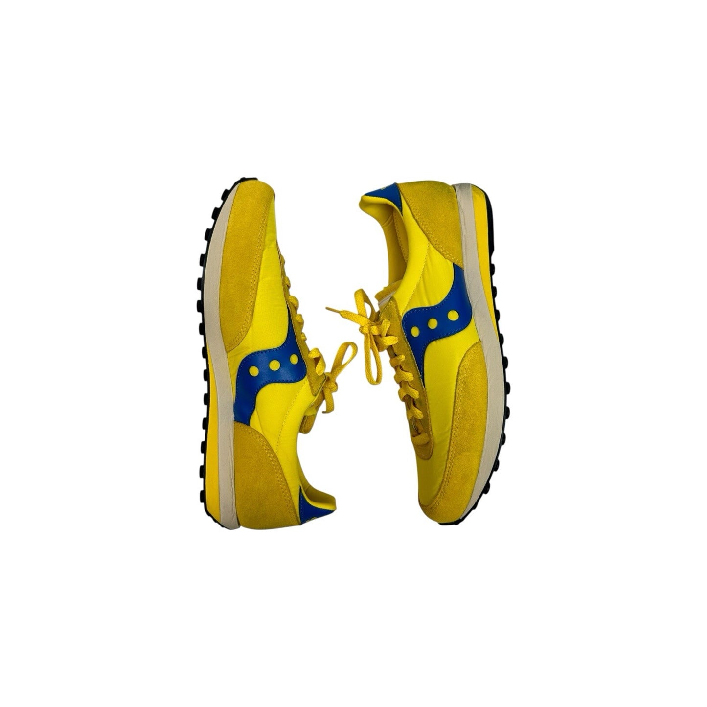 Saucony Trainer 80 Men’s UK10 Yellow And Blue