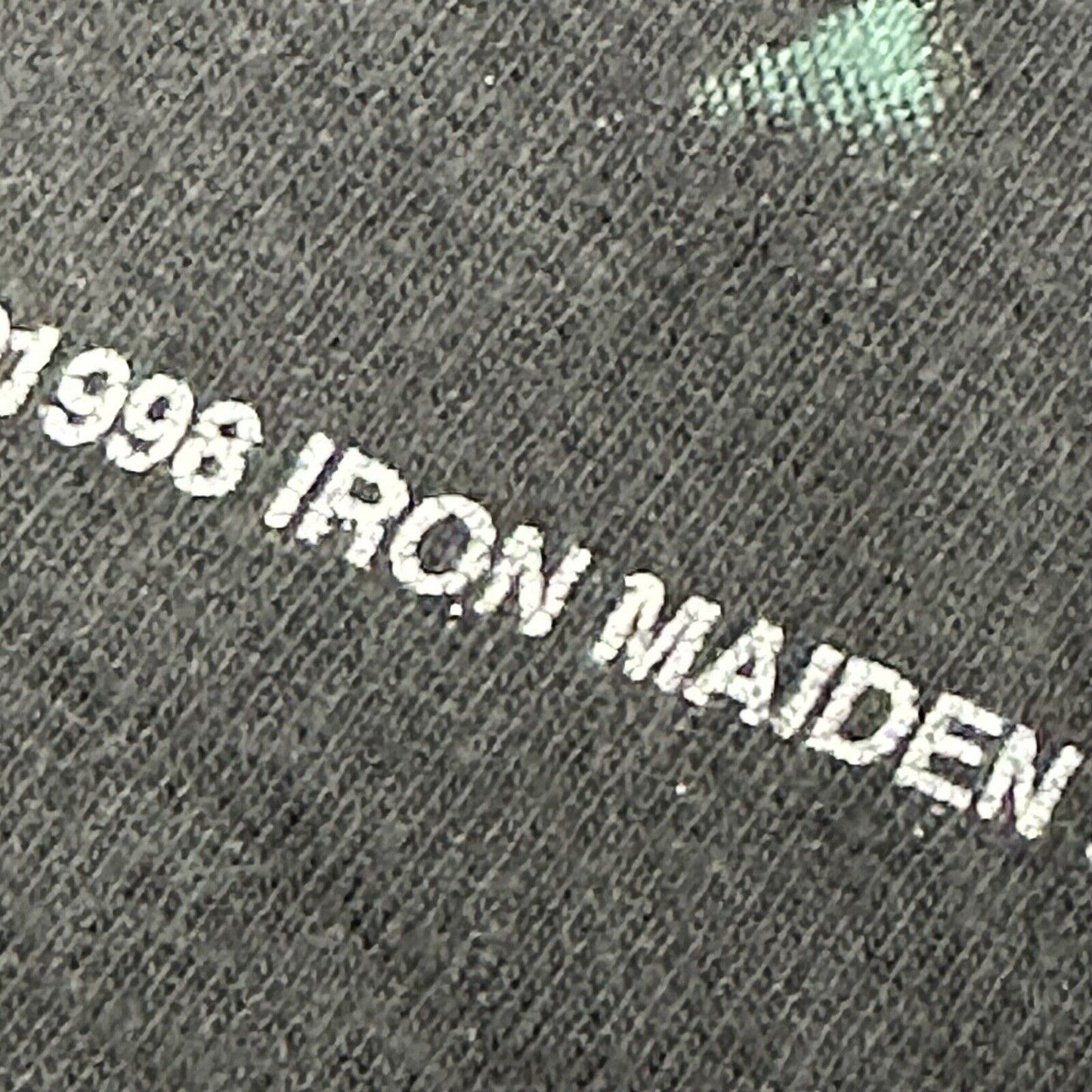 Vintage Iron Maiden Ed Hunter T-Shirt 90’s Mens Large Black