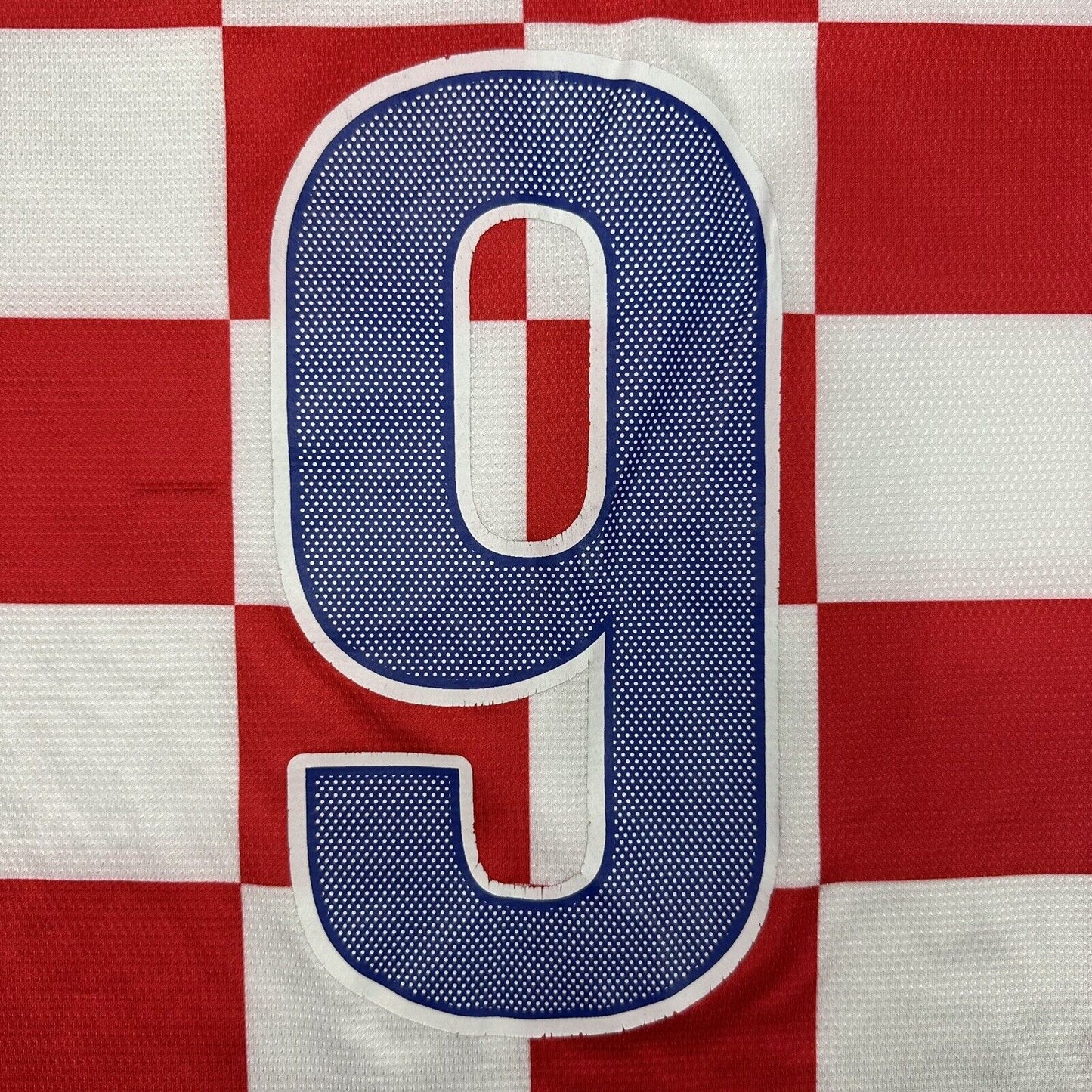 2012-2014 Croatia Nike Football Shirt Mens XL White And Red Šuker 9