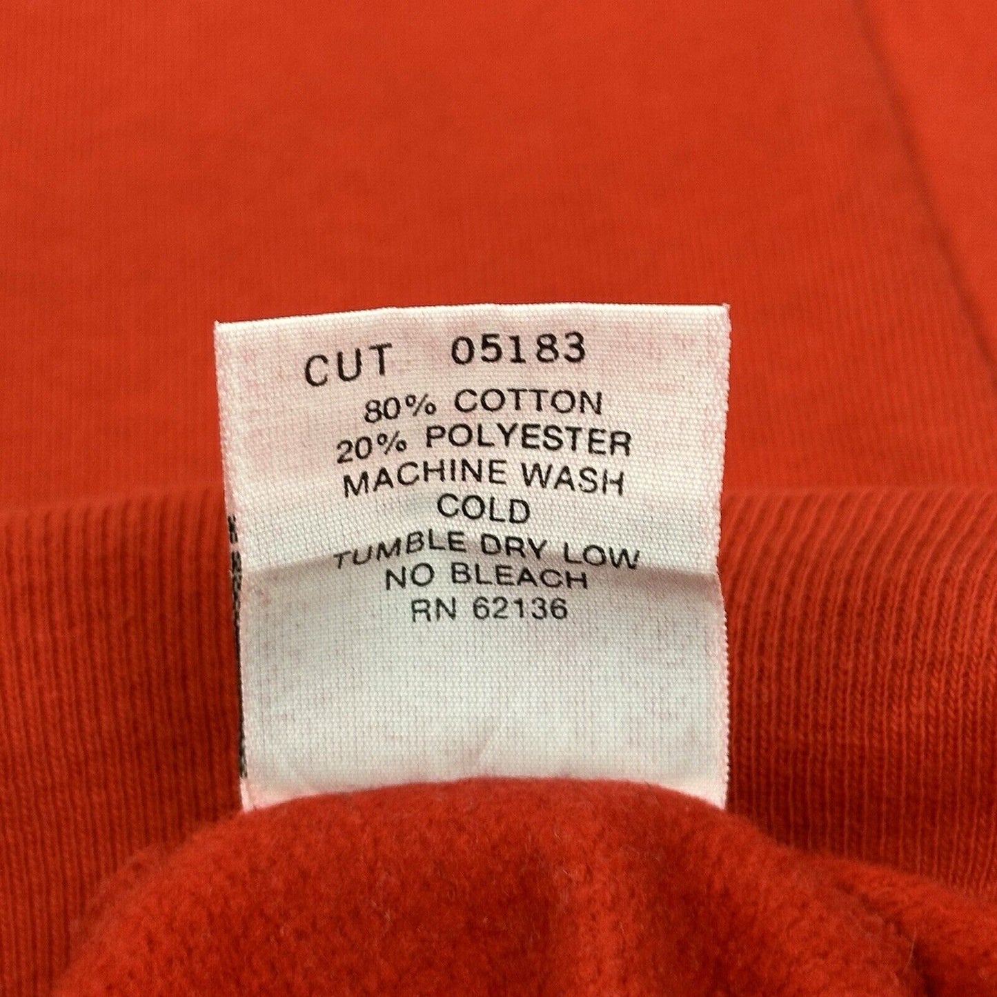 Vintage Guess Jeans USA Logo Sweater Red Medium 80s Georges Marciano Made In USA