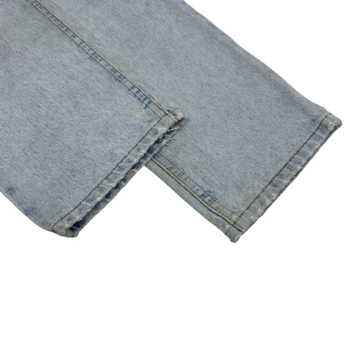 Vintage Lee Jeans Riders 34w 34l Blue Distressed Slim Straight Leg Brooklyn Men's