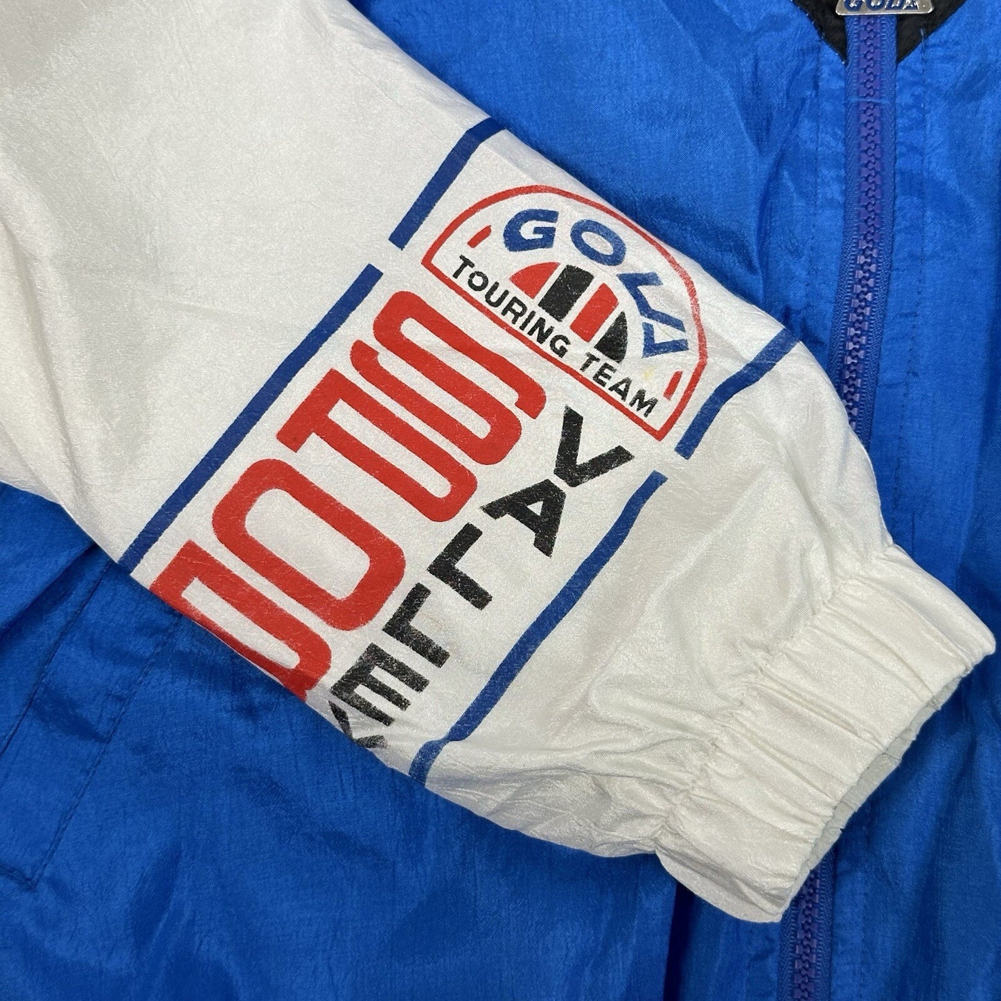 Vintage 90’s Gola Shell Jacket Women’s Small USA Tour Team Multicoloured