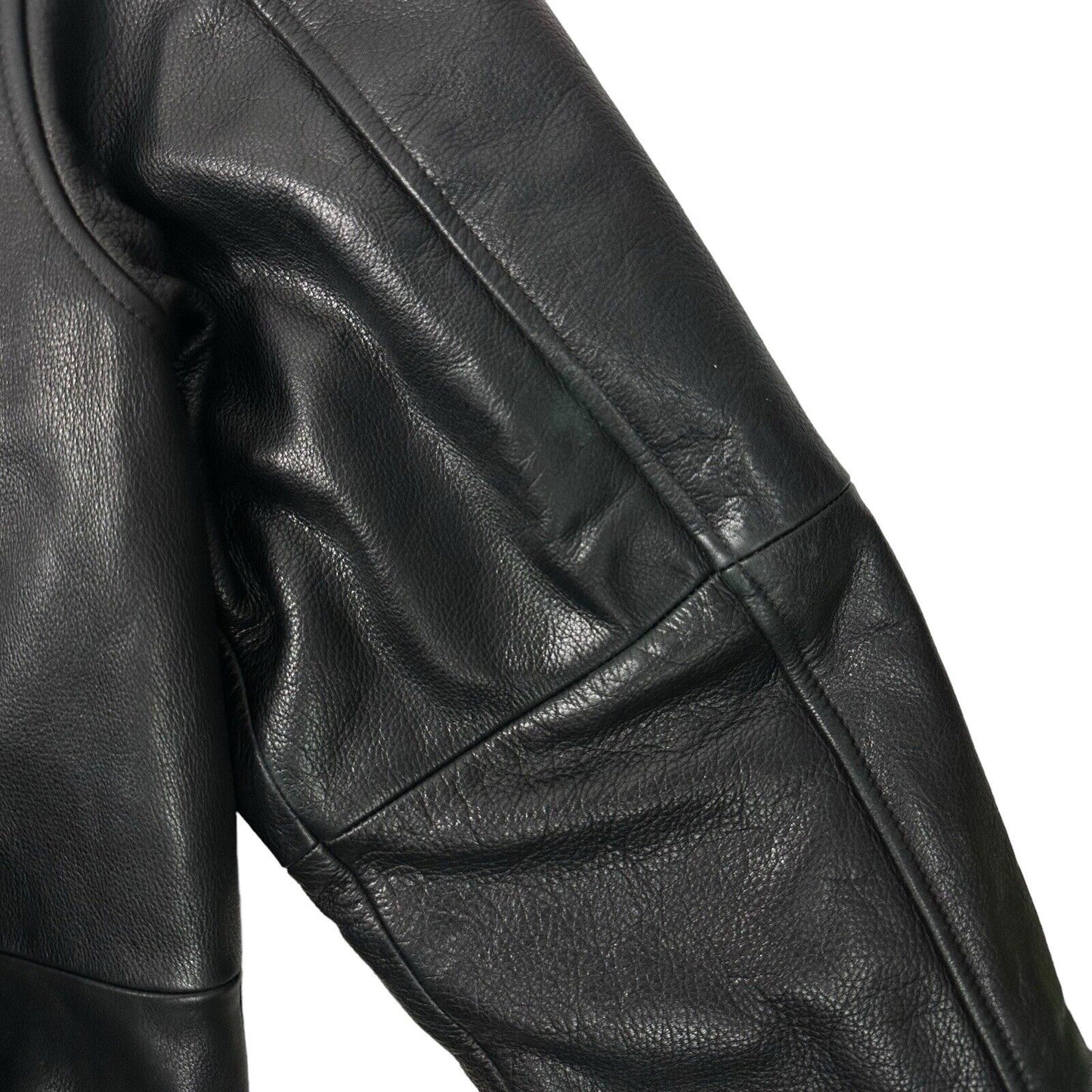 00’s Timberland Leather Coat Men’s Large Black