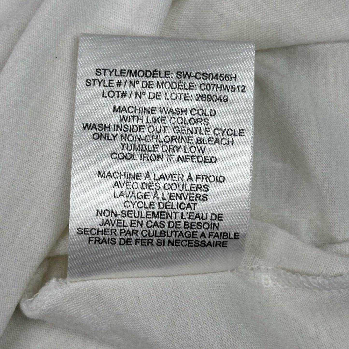 Helmut Lang Flowing Top Women’s Large White