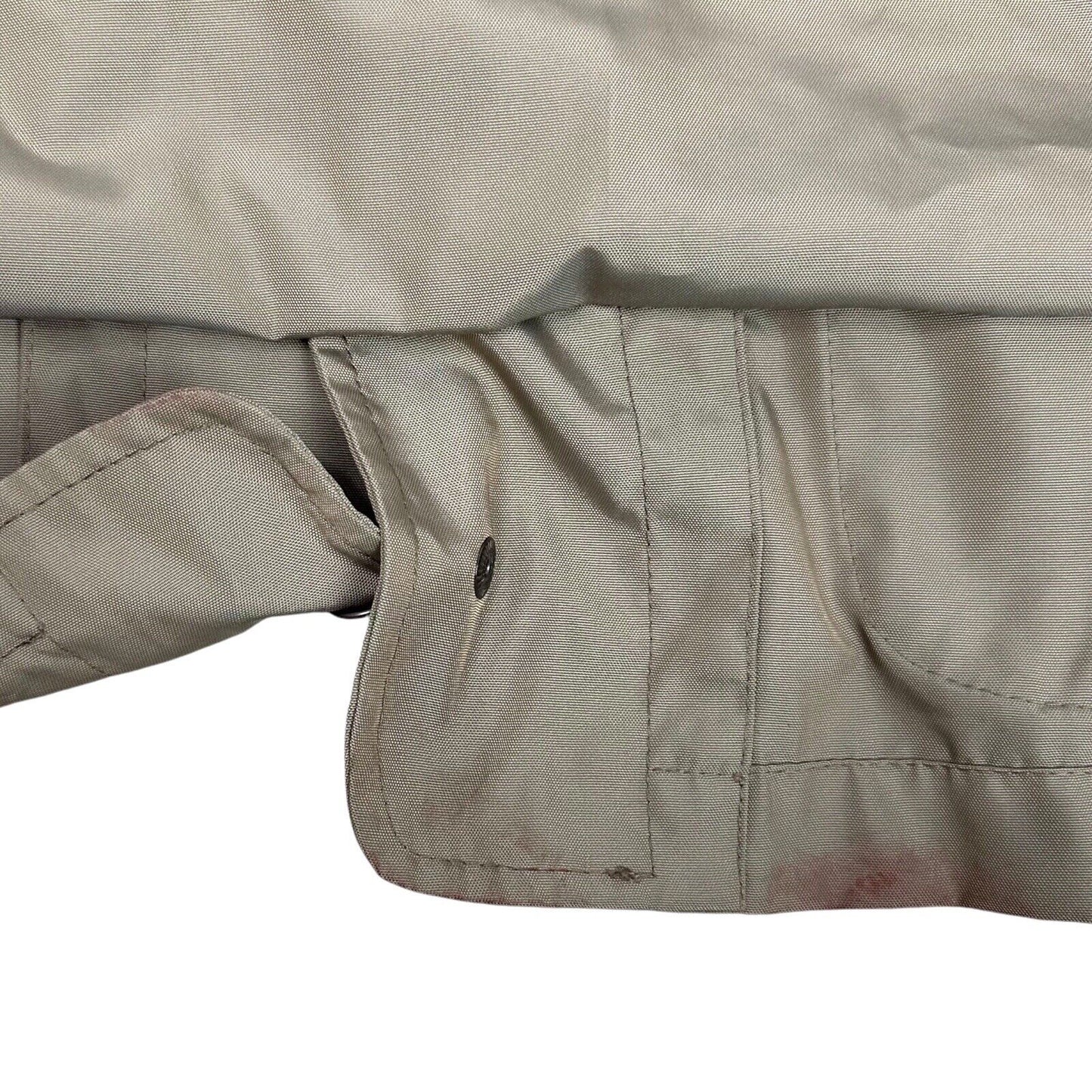 00’s Fay Utility Jacket Beige Men’s XXXL Slim Fit Made In Italy