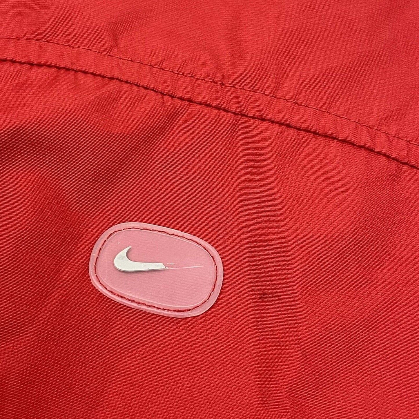Vintage Nike Lightweight Jacket Mens Large Red Embroidered