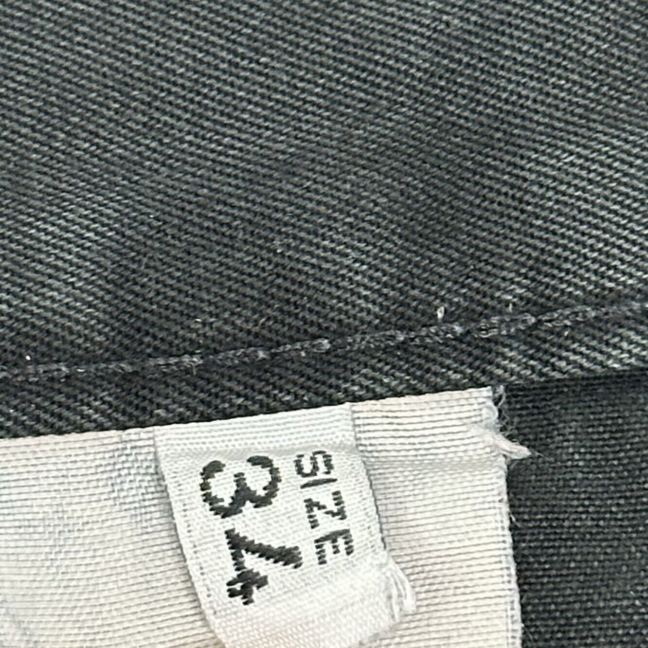 Vintage Moschino Tape Logo Trousers Made In Italy Black 34w 30l