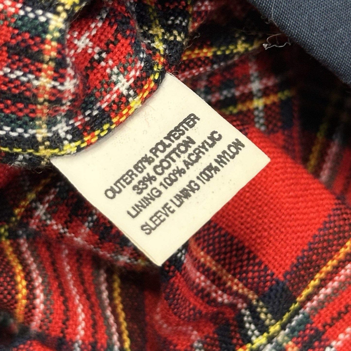 Vintage Lonsdale Harrington Jacket Men’s XL Navy Blue Made In England