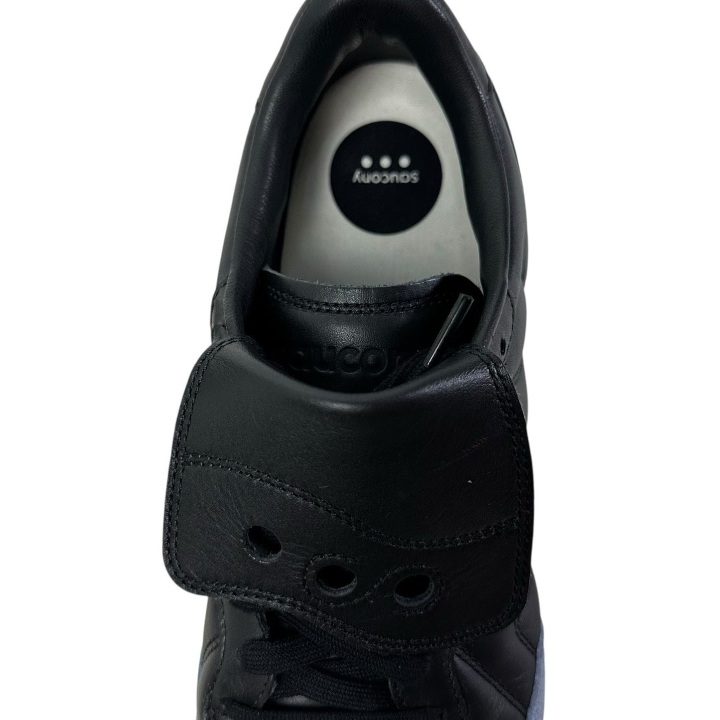 Saucony 586I Silo Shoe Black And Blue UK10 EU45 US11