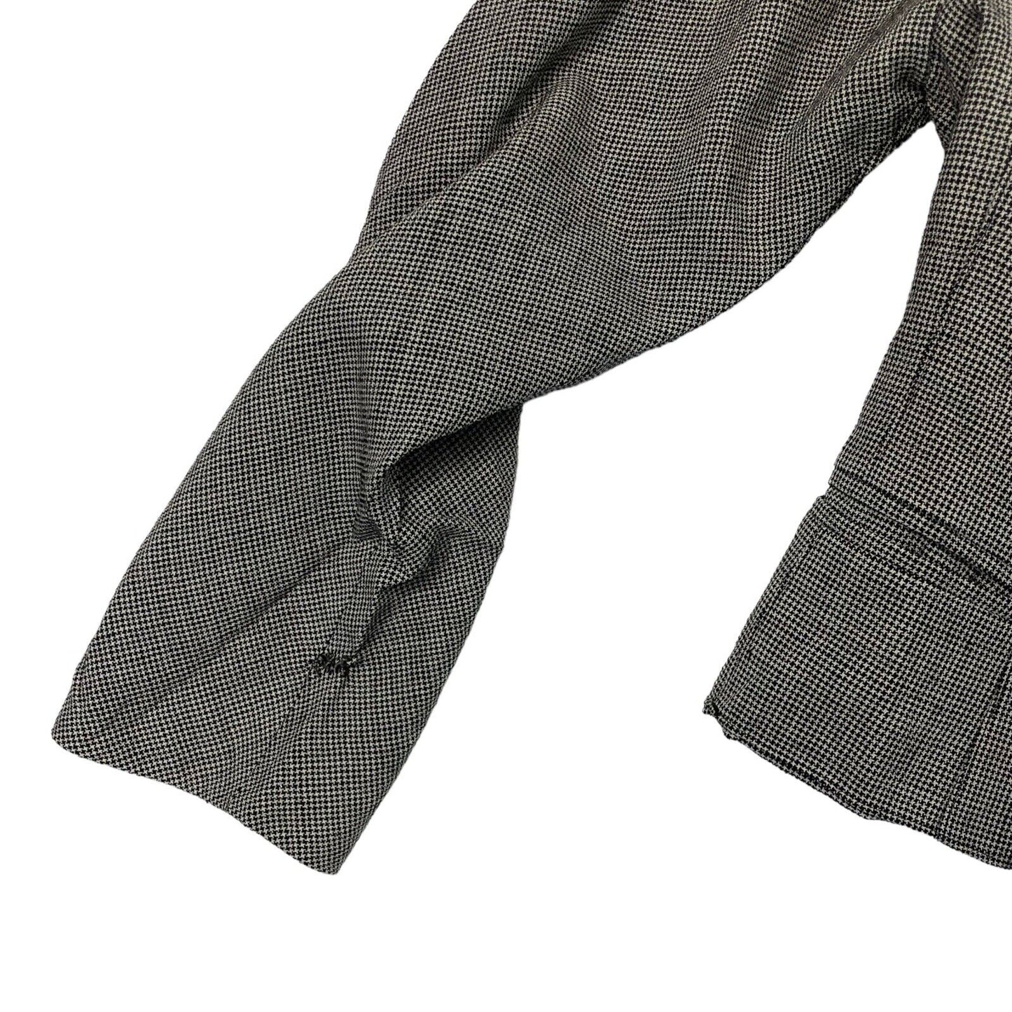 Vintage 80’s KL by Karl Lagerfeld Wool Suit Dogtooth Made In West Germany