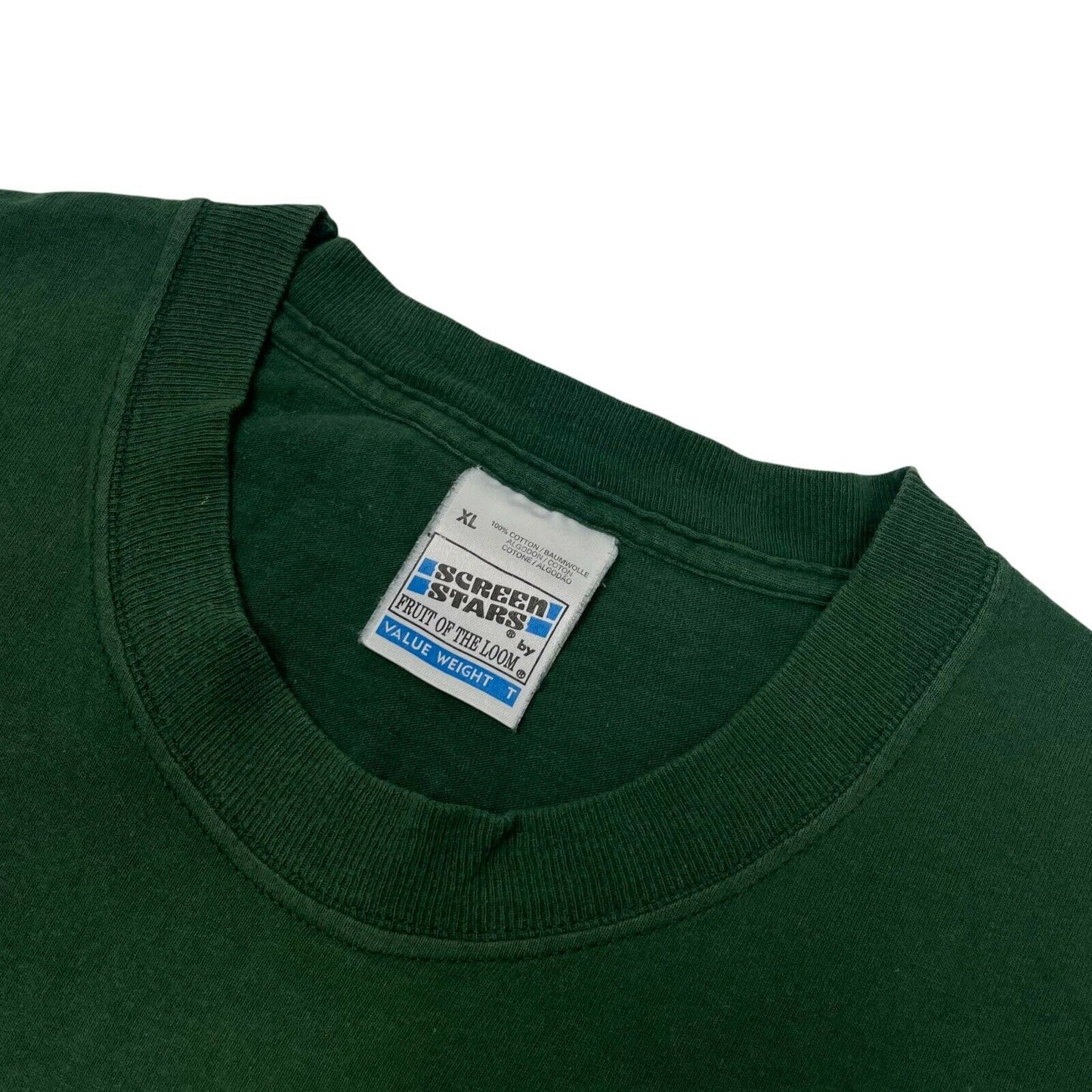 Rare Vintage 1999 Bryan Adams Tour T-Shirt Mens XL Green Screen Stars