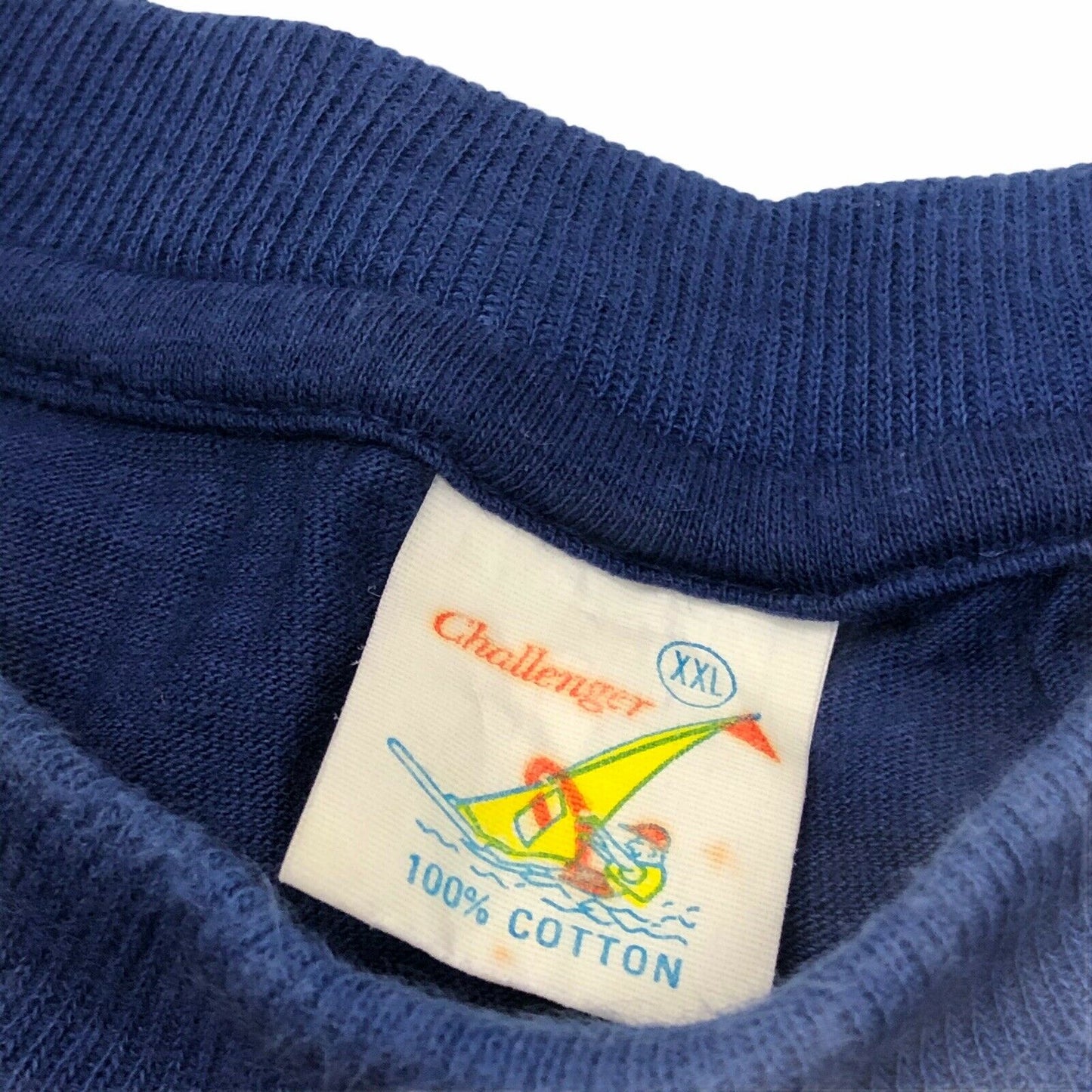 80's Vintage Harley Davidson T-Shirt Mens Large Navy Blue Single Stitch