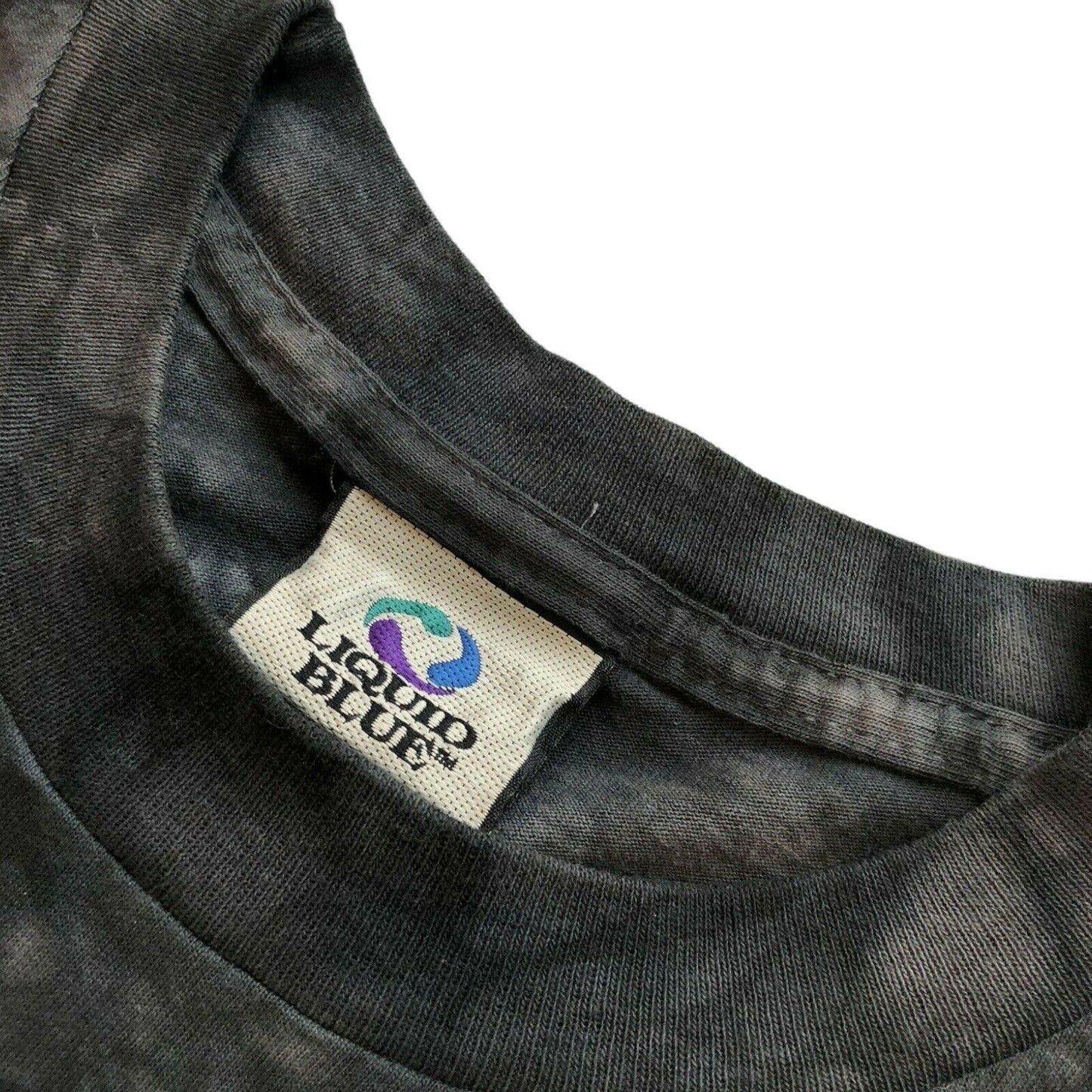 Vintage Rolling Stones Tie Dye T-Shirt Exile on Main St Men’s Medium Liquid Blue