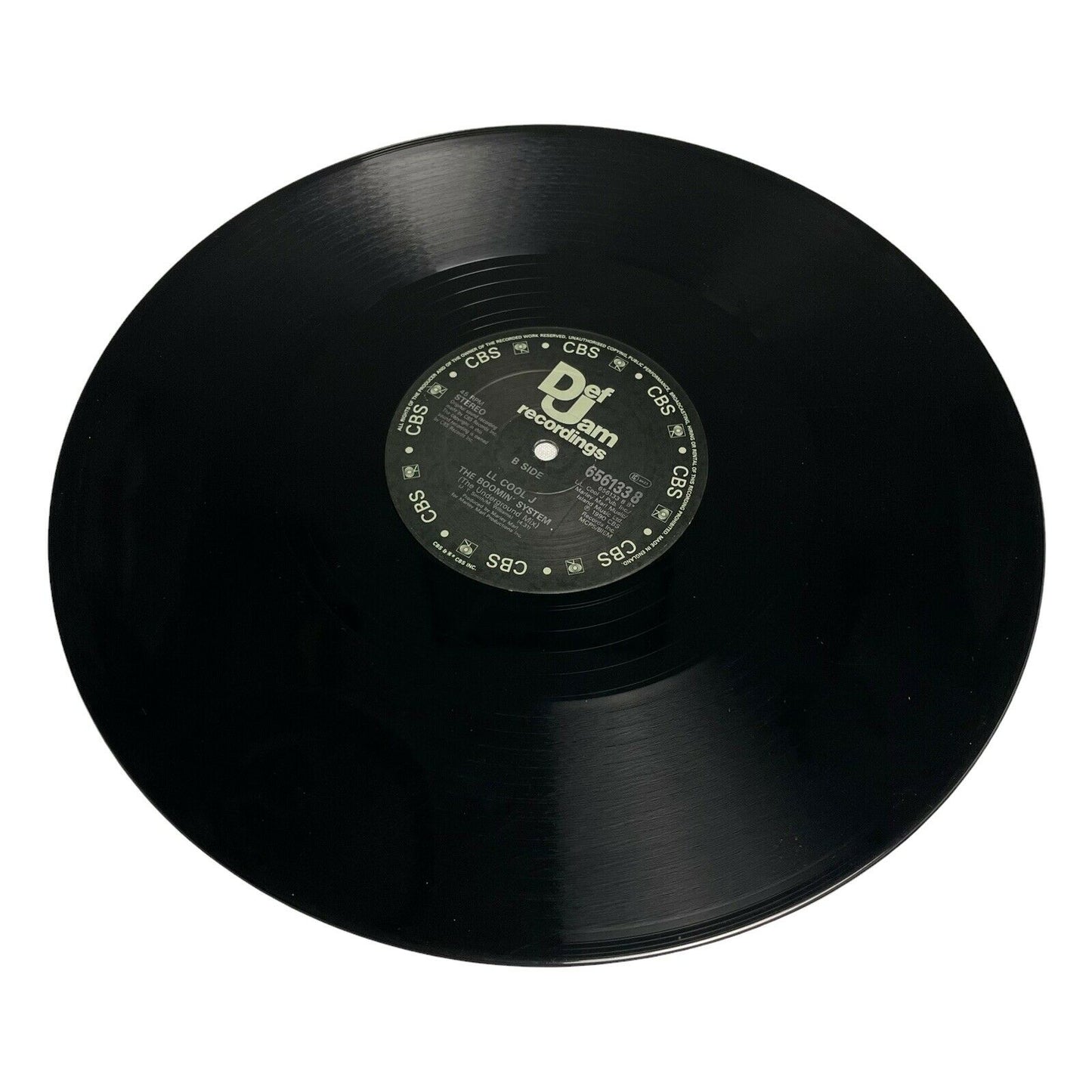 1990 LL Cool J The Boomin’ System Vinyl Single Featuring Bonus Tracks