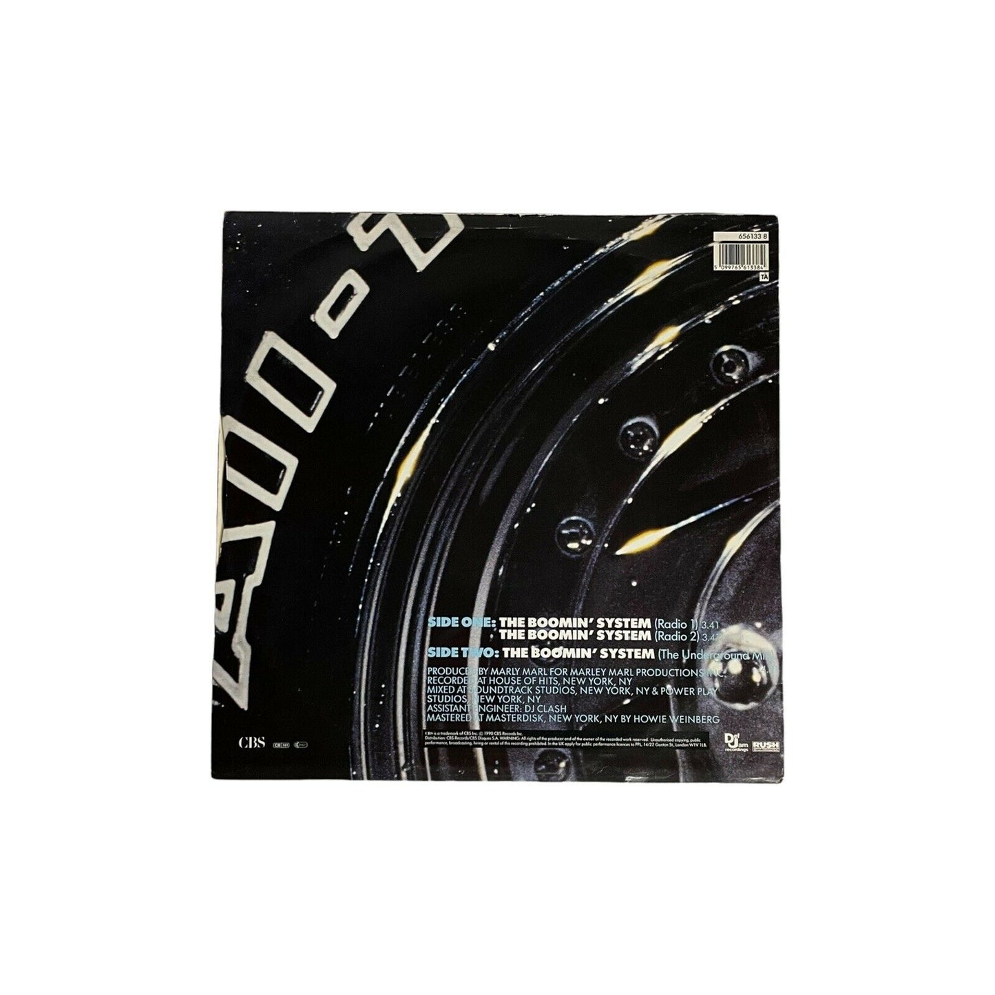 1990 LL Cool J The Boomin’ System Vinyl Single Featuring Bonus Tracks