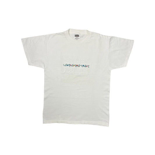 Vintage Florida Clearwater Beach T-Shirt Men’s Medium White Tultex 90’s