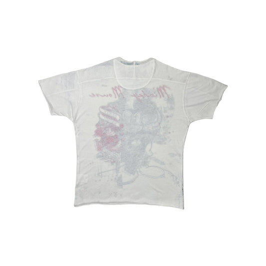y2k Mickey Mouse Disney Couture T-Shirt White Men’s Medium Graphic Print