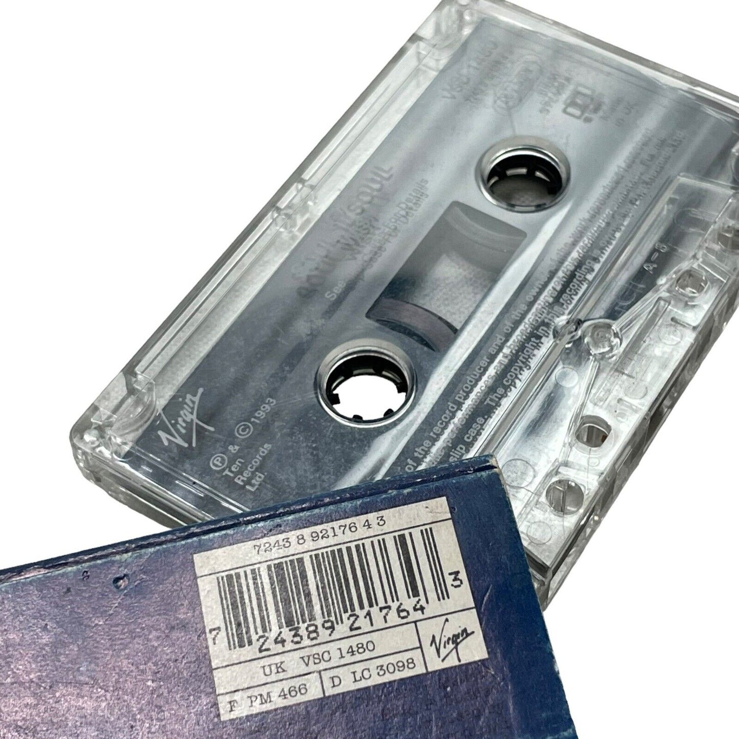 1993 Soul II Soul Wish Cassette Tape Made In UK Virgin Records