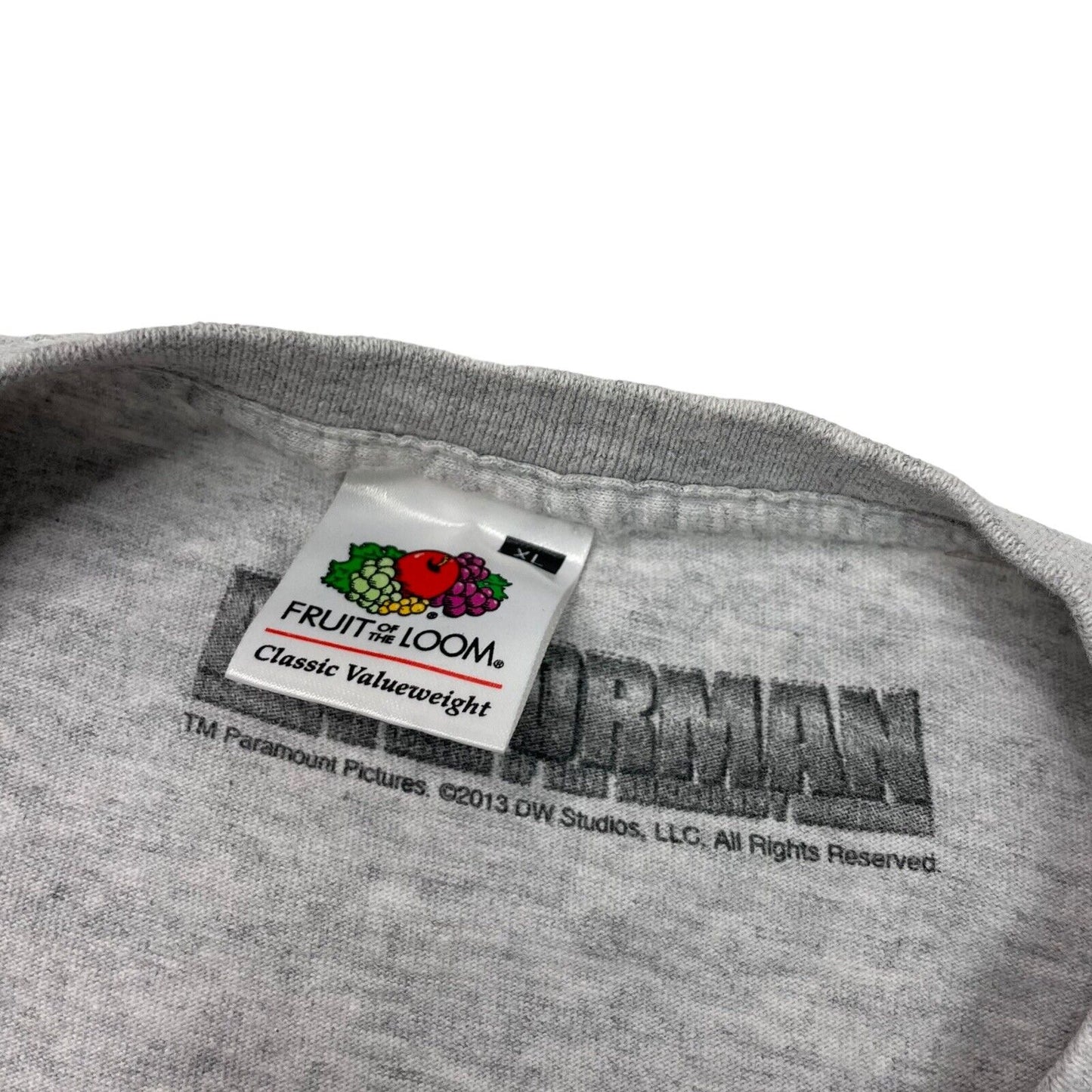 2013 Anchorman T-Shirt Grey Mens XL The Legend Of Ron Burgundy Film Will Ferrell
