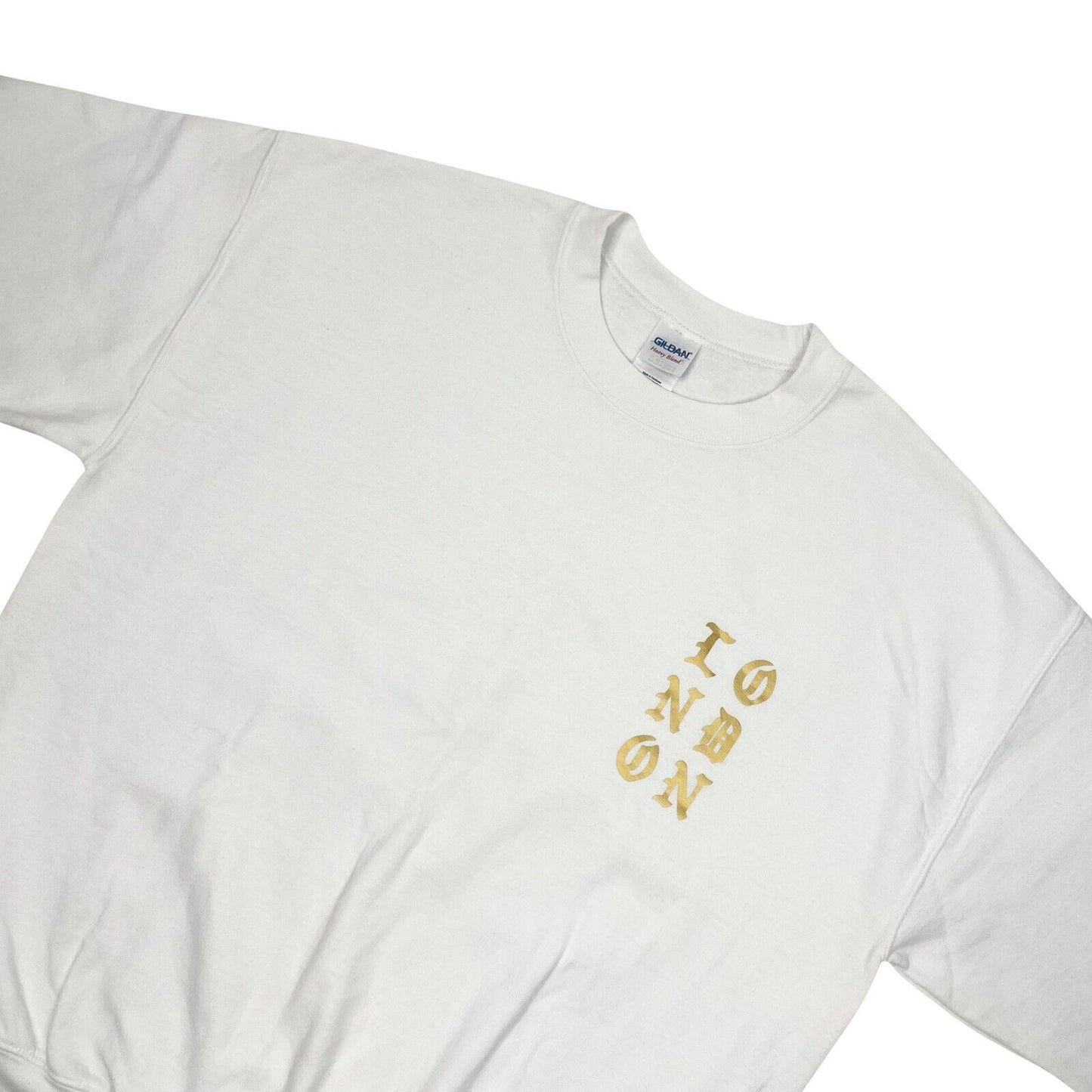 2016 Kanye West London Crew Neck White Mens Large Life Of Pablo Gildan