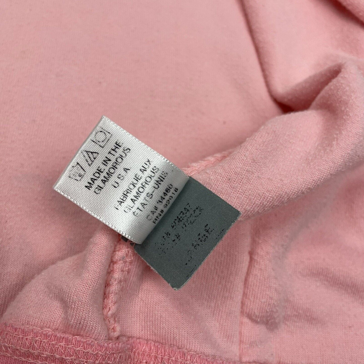 Vintage Juicy Couture Pink Hoodie Womens Large Made In USA