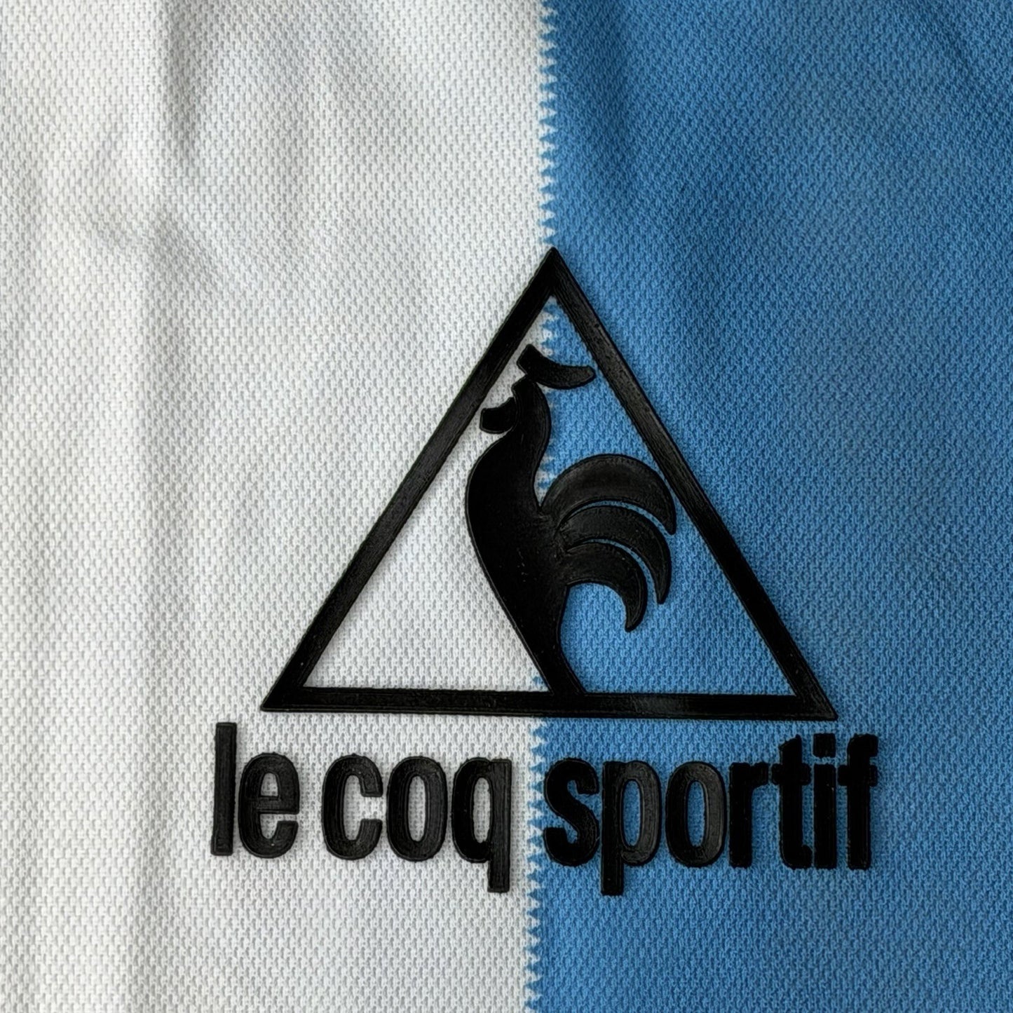 Retro Argentina Maradona Jersey Men’s Large Le Coq Sportif 1986 Style Blue