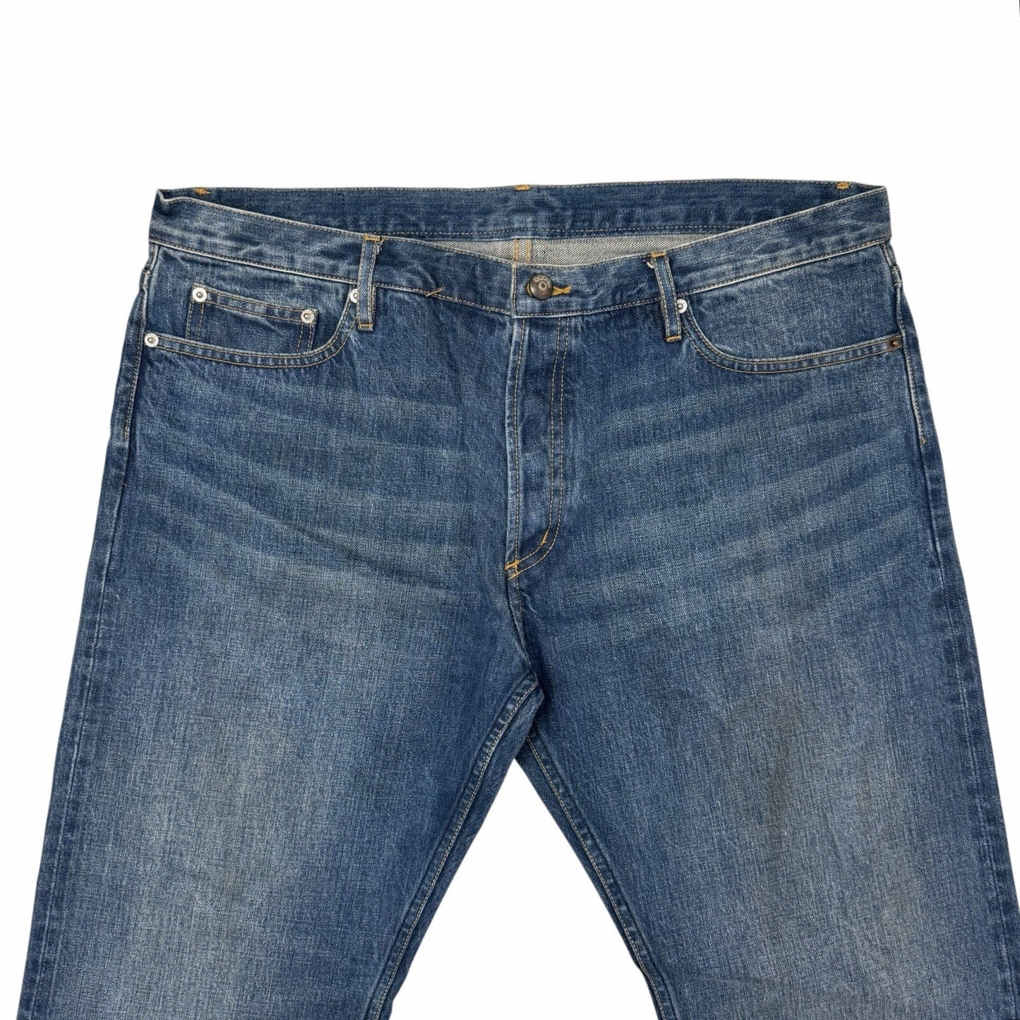 Rake Selvedge Denim Jeans Men’s 39w 33l Blue