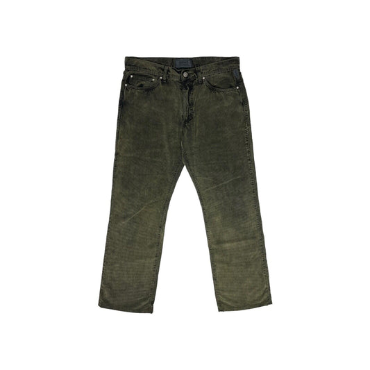 Vintage Versace Jeans Signature Cord Trousers Mens 33w 32l Made In Italy