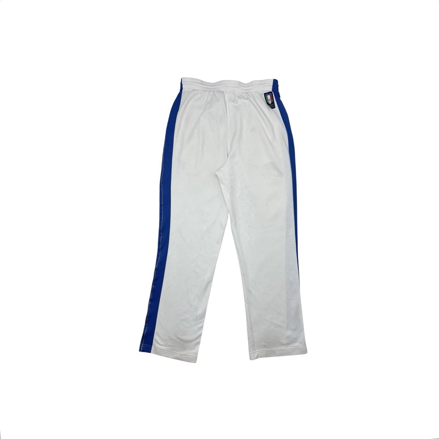 00’s Italy Football Joggers Men’s Medium Puma White And Blue Italia Soccer