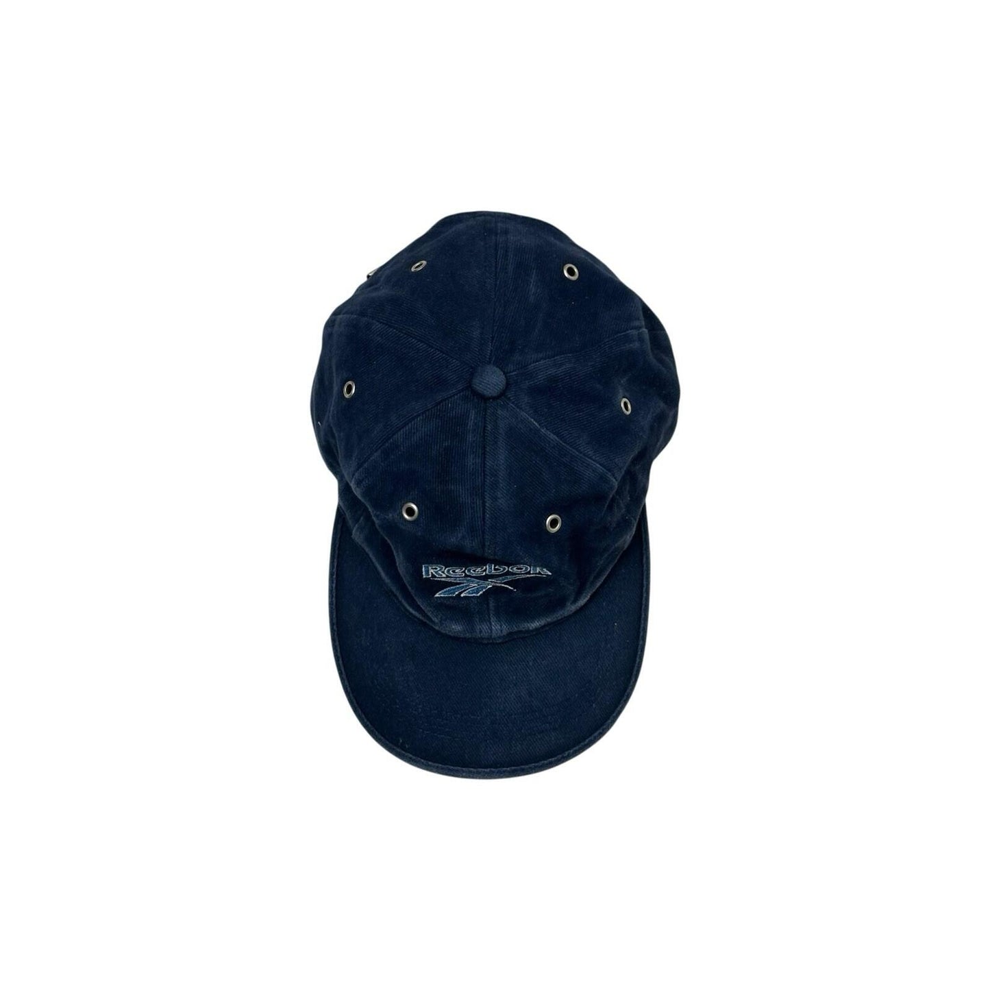 Vintage Reebok Cap Unisex Navy Blue Embroidered Logo 90’s Sportswear Hat