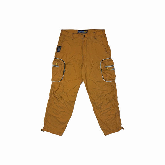 Vintage Alphanumeric Utility Pants Men’s 34w 30l Brown/Orange Skatewear