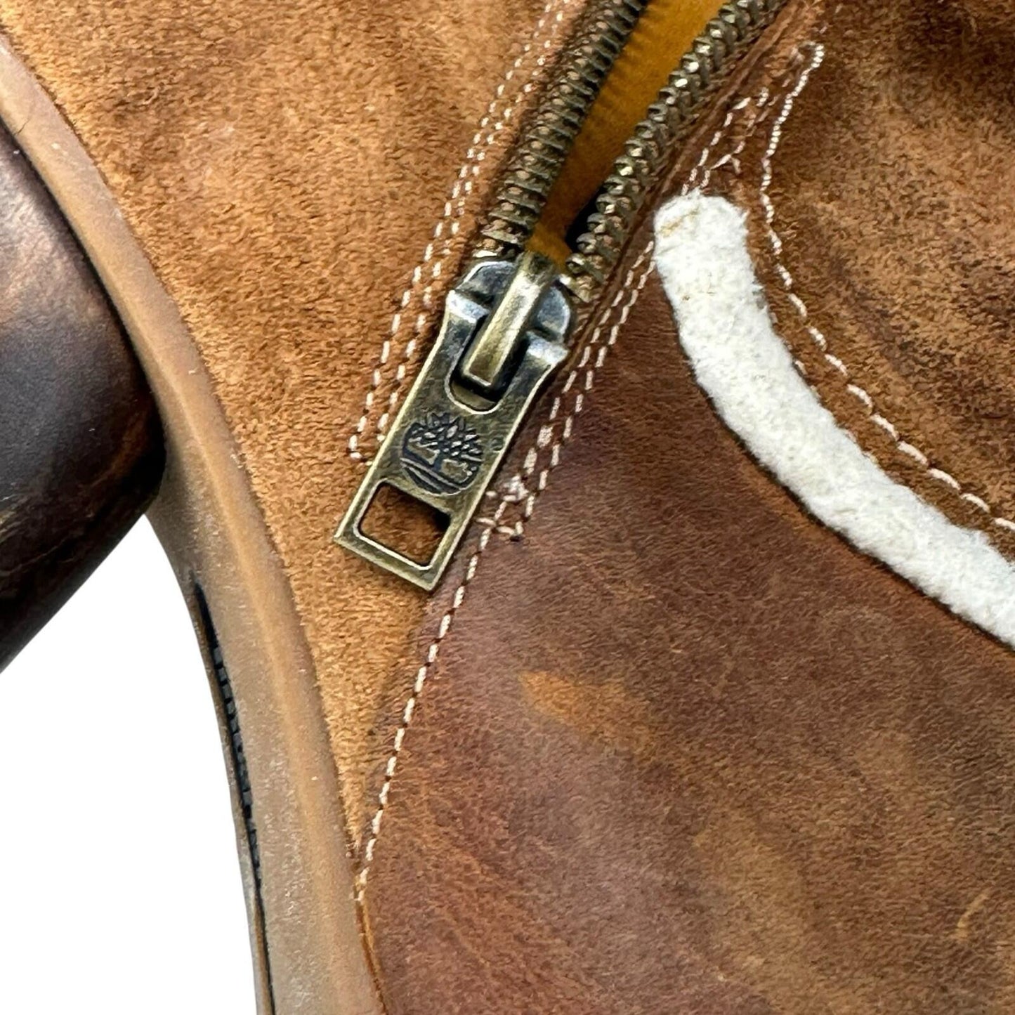 Vintage Timberland Western Boots Women’s UK3.5 EU36 US5.5W Brown Suede Leather