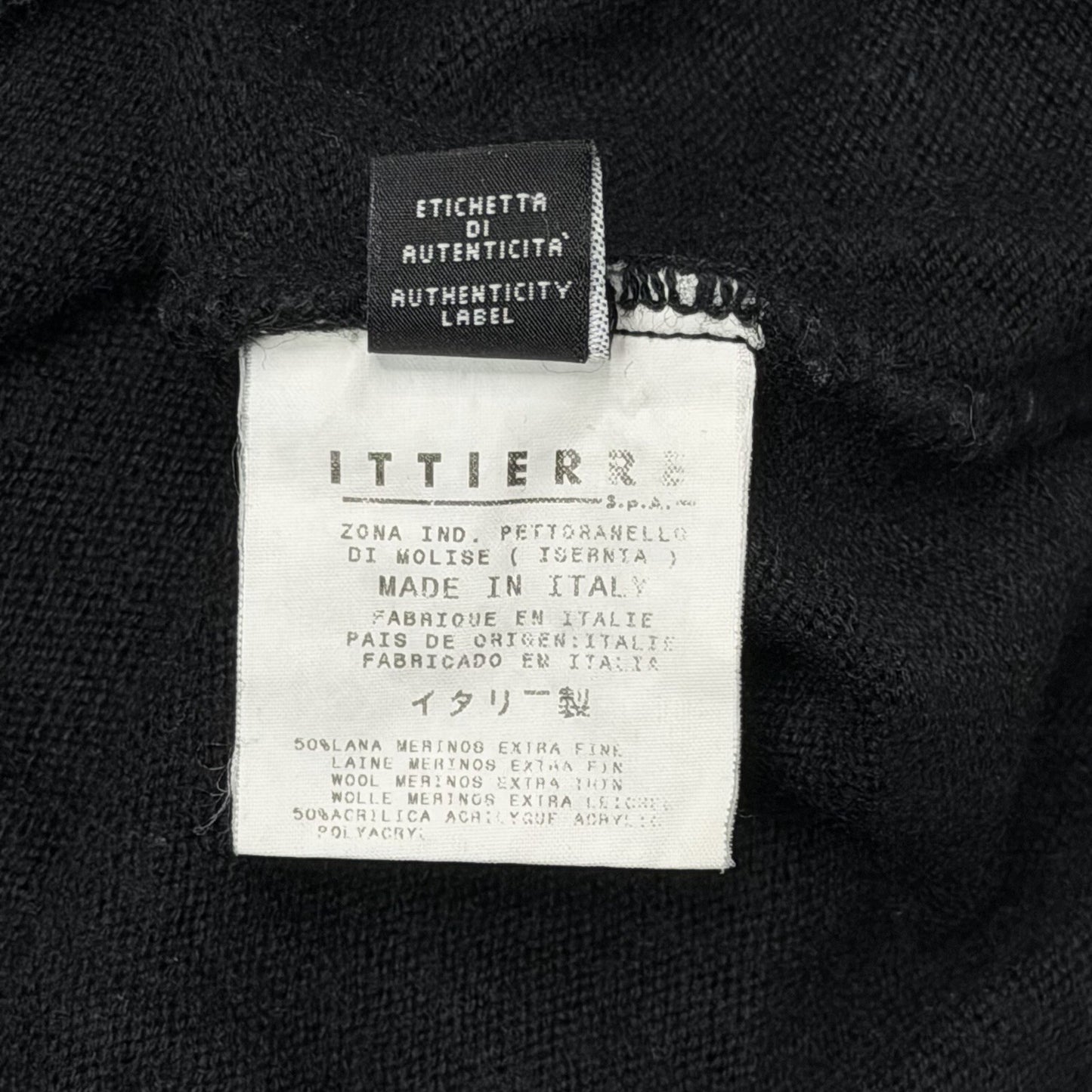 Vintage Versace Knit Medusa Jumper Men’s XL Black Wool Made In Italy 90’s
