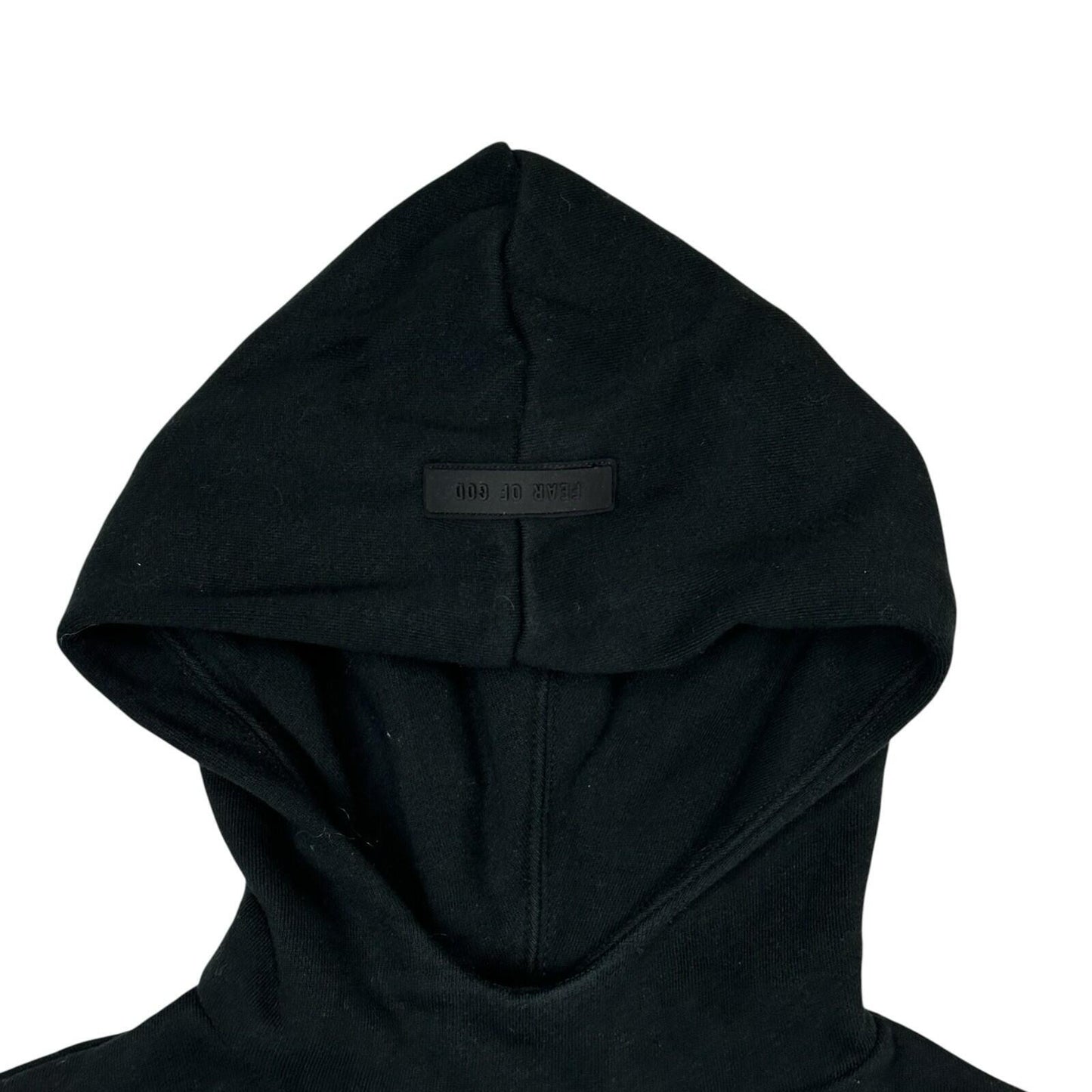 Fear Of God Essentials Hoodie Age 8 Black Logo Details Kids