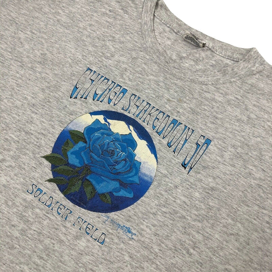 Grateful Dead 50th Anniversary T-Shirt Men's XL Grey Jerzees Soldier Fields 2015